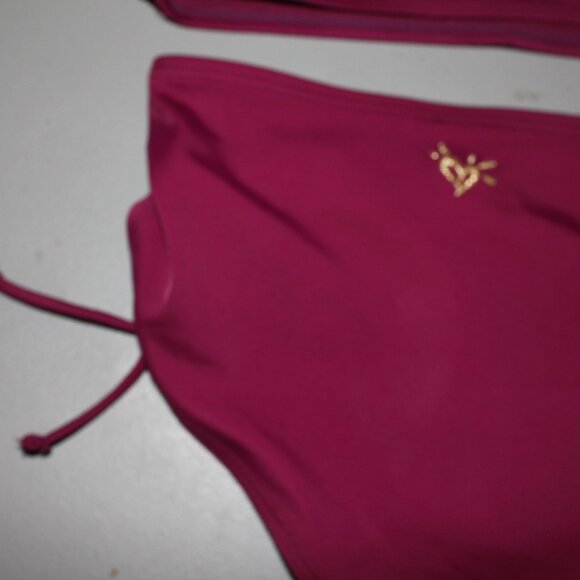 Purple 2 Pcs Justice Bikini Swimsuit size 10 - Picture 10 of 10